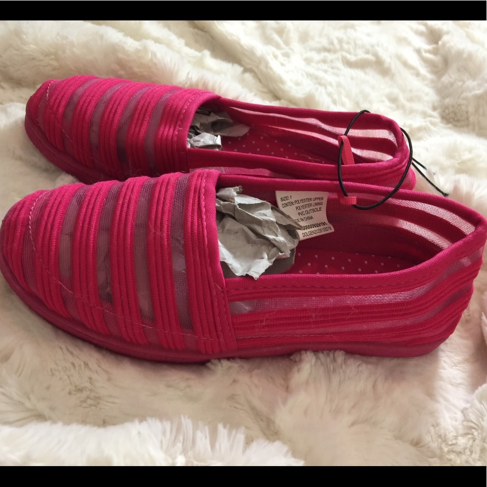 Pink Slide in little Girls size 1